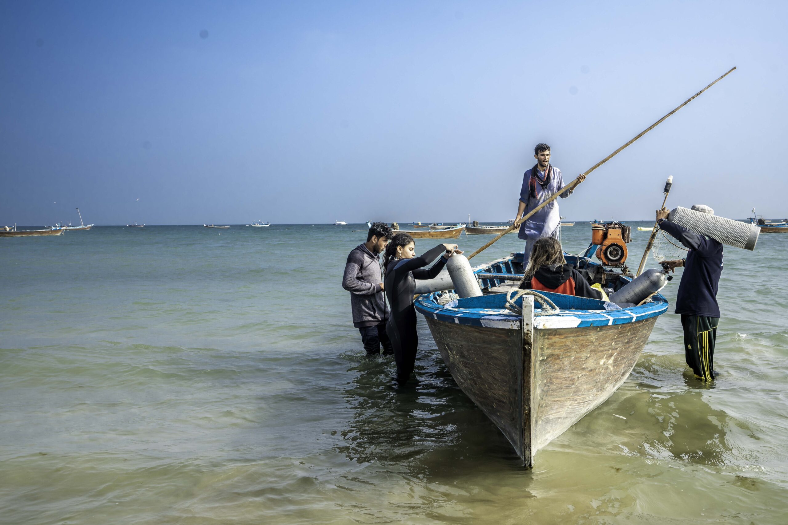 Ghost gear fishing in Pakistan Trshbg