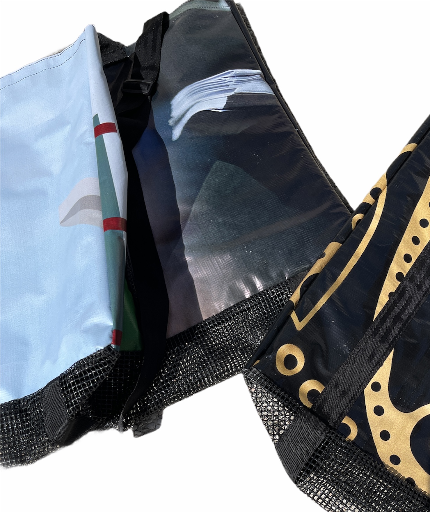Lermende Travel Shoe Bags Waterproof Nylon Organizer Storage Tote
